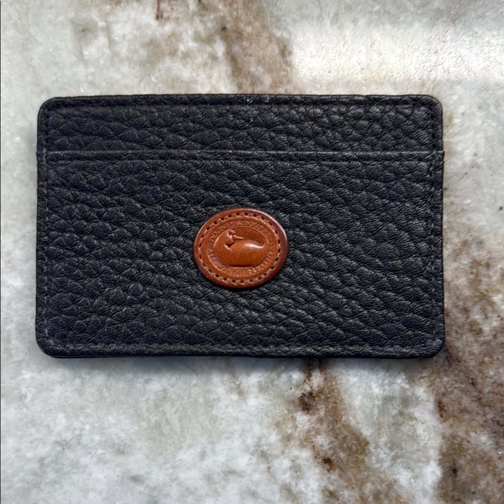 Black Dooney & Bourke Leather Credit Card Holder